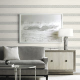 LN40108 striped wallpaper living room vinyl from the Coastal Haven from Lillian August