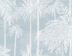 LN40202 palm leaf embossed vinyl wallpaper from Lillian August
