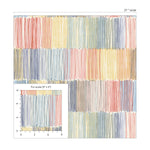 LN40301 abstract stripe vinyl wallpaper scale from the Coastal Haven collection by Lillian August