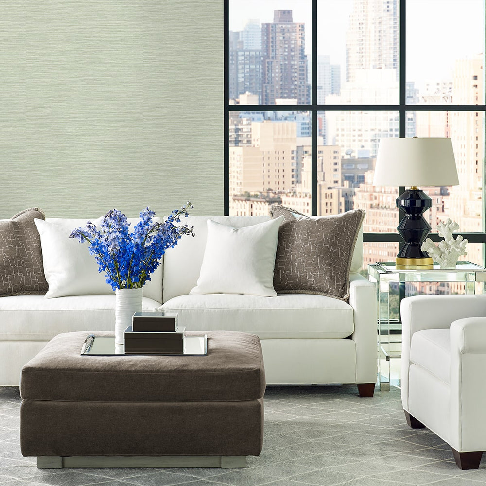 
                  
                    LN40414 faux sisal vinyl wallpaper living room from the Coastal Haven collection by Lillian August
                  
                