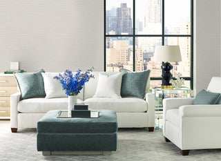 LN40418 faux sisal vinyl wallpaper living room from the Coastal Haven collection by Lillian August