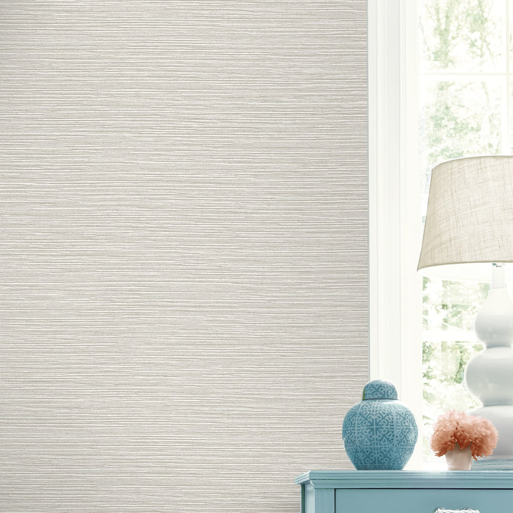 
                  
                    LN40418 faux sisal vinyl wallpaper decor from the Coastal Haven collection by Lillian August
                  
                