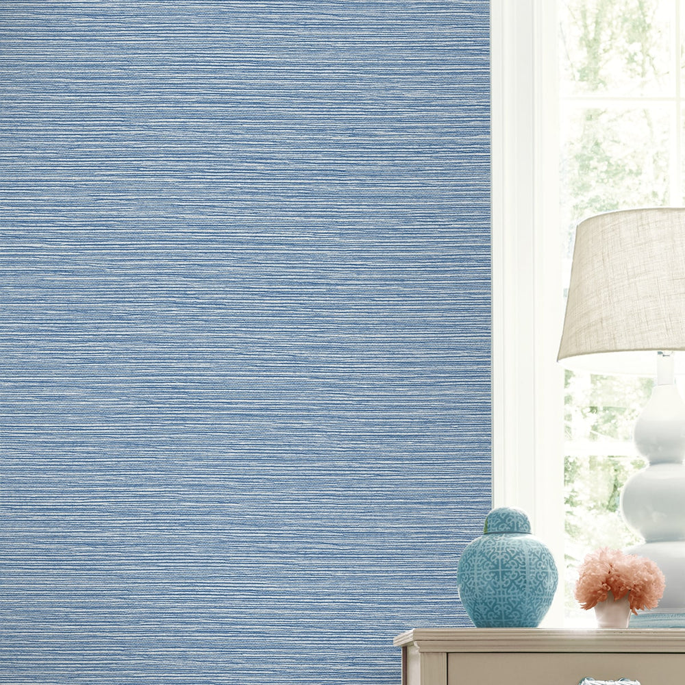 
                  
                    LN40422 faux sisal vinyl wallpaper decor from the Coastal Haven collection by Lillian August
                  
                