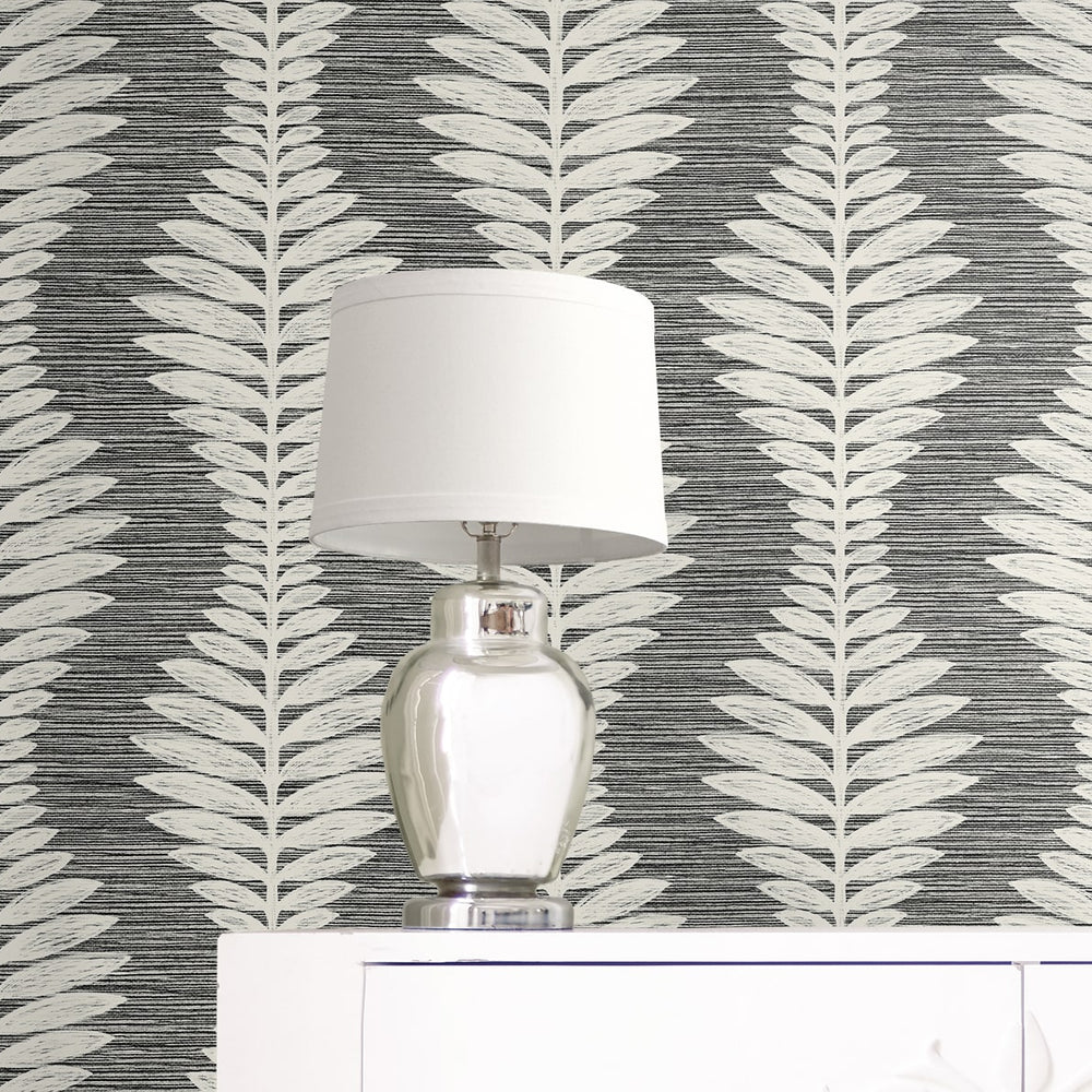 
                  
                    LN40500 palm ogee textured vinyl wallpaper decor from Lillian August
                  
                