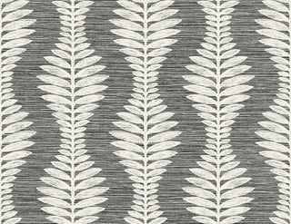 LN40500 palm ogee textured vinyl wallpaper from Lillian August