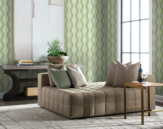 LN40504 palm ogee textured vinyl wallpaper living room from Lillian August