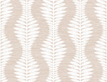 LN40506 palm ogee textured vinyl wallpaper from Lillian August