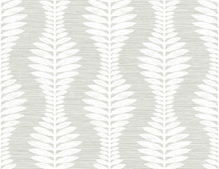 LN40518 palm ogee textured vinyl wallpaper from Lillian August