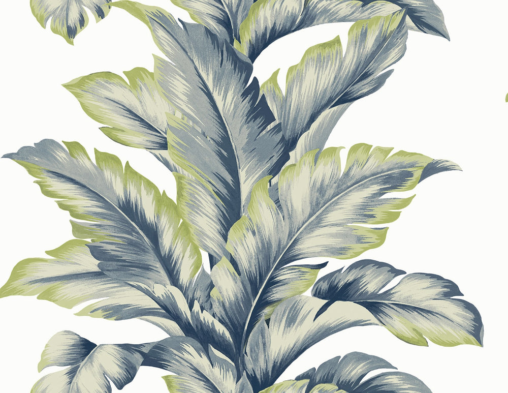 LN40602 palm leaf textured vinyl wallpaper from the Coastal Haven collection by Lillian August