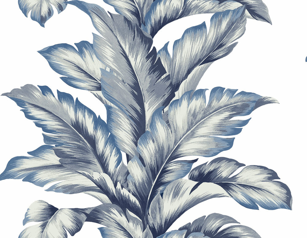 LN40612 palm leaf textured vinyl wallpaper from the Coastal Haven collection by Lillian August