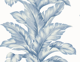 LN40632 palm leaf textured vinyl wallpaper from the Coastal Haven collection by Lillian August