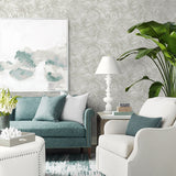 LN40707 tossed palm embossed vinyl wallpaper from Lillian AugustLN40706 tossed palm embossed vinyl wallpaper living room from Lillian August