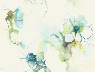 LW50004 Floral Wallpaper from the Living with Art collection by Seabrook Designs