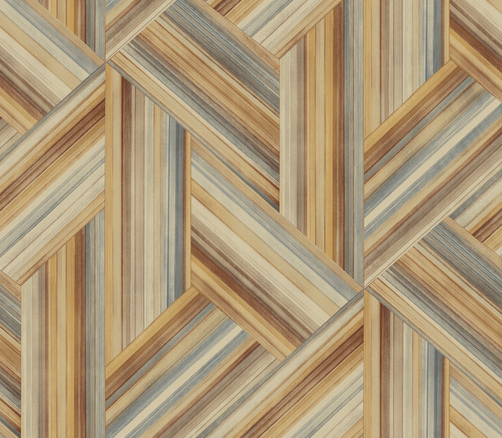 LW51906F striped geometric fabric from the Living with Art collection by Seabrook Designs