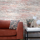 Living with Art Watercolor Waves Abstract Wallpaper