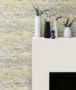 Living with Art Watercolor Waves Abstract Wallpaper