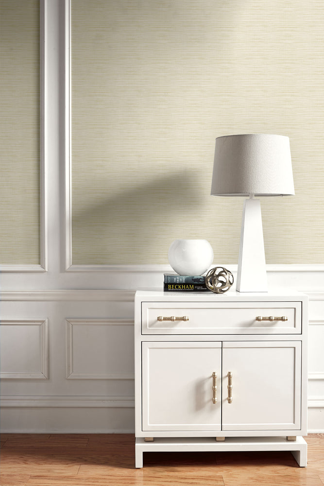Living with Art Toweling Linen Faux Wallpaper