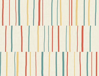 LW51201 Striped Wallpaper from the Living with Art collection by Seabrook Designs