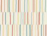 Living with Art Block Lines Striped Wallpaper