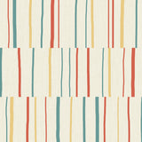 LW51201 Striped Wallpaper from the Living with Art collection by Seabrook Designs