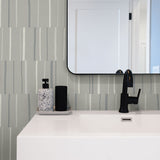Living with Art Block Lines Striped Wallpaper