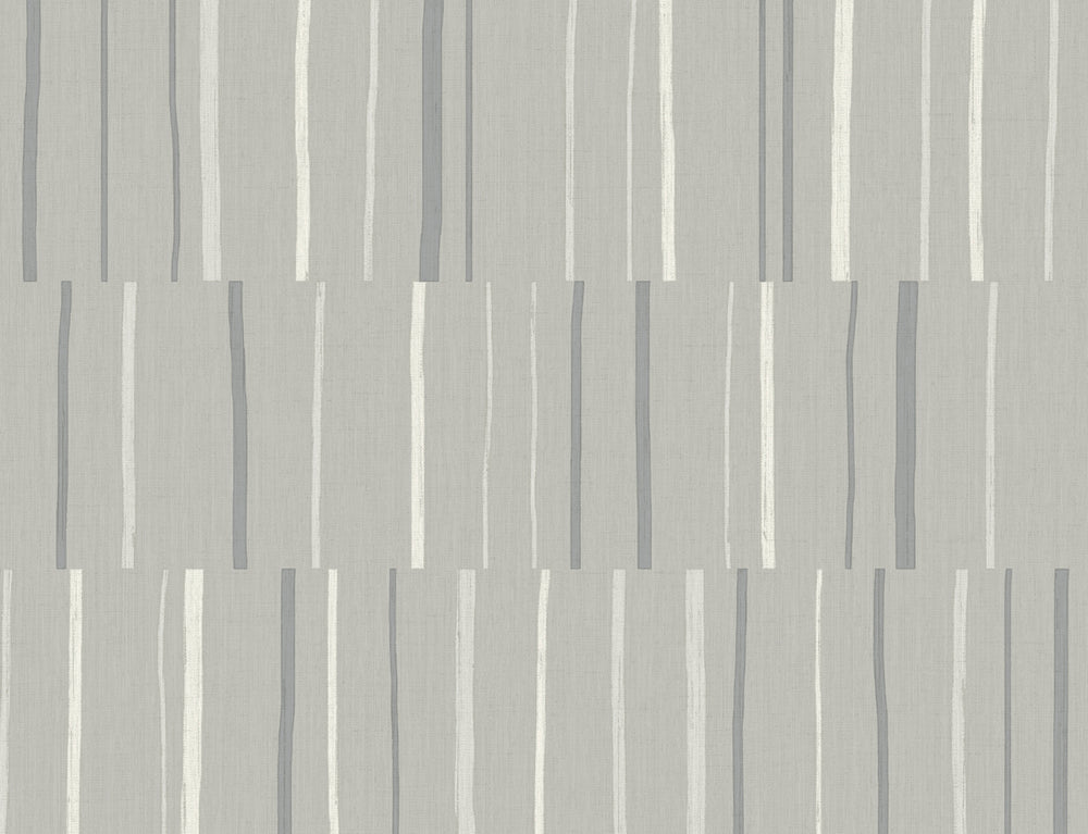 LW51208 Striped Wallpaper from the Living with Art collection by Seabrook Designs
