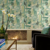 Living with Art Dry Brush Faux Wallpaper