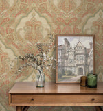 Paisley damask wallpaper decor SD10009AM from Say Decor