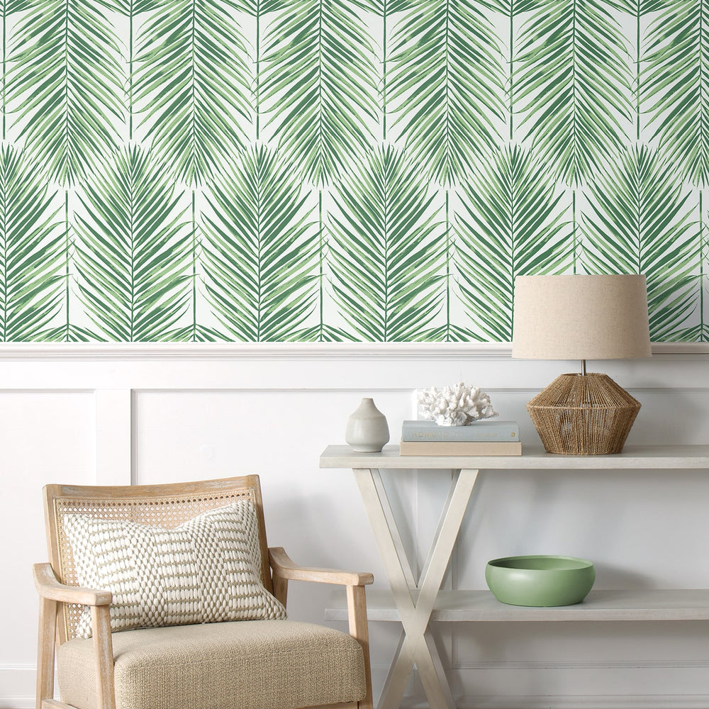 
                  
                    MB30034 palm leaf wallpaper living room from the Beach House collection by Seabrook Designs
                  
                