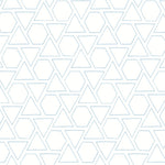 MB30102 blue sun shapes geometric wallpaper from the Beach House collection by Seabrook Designs