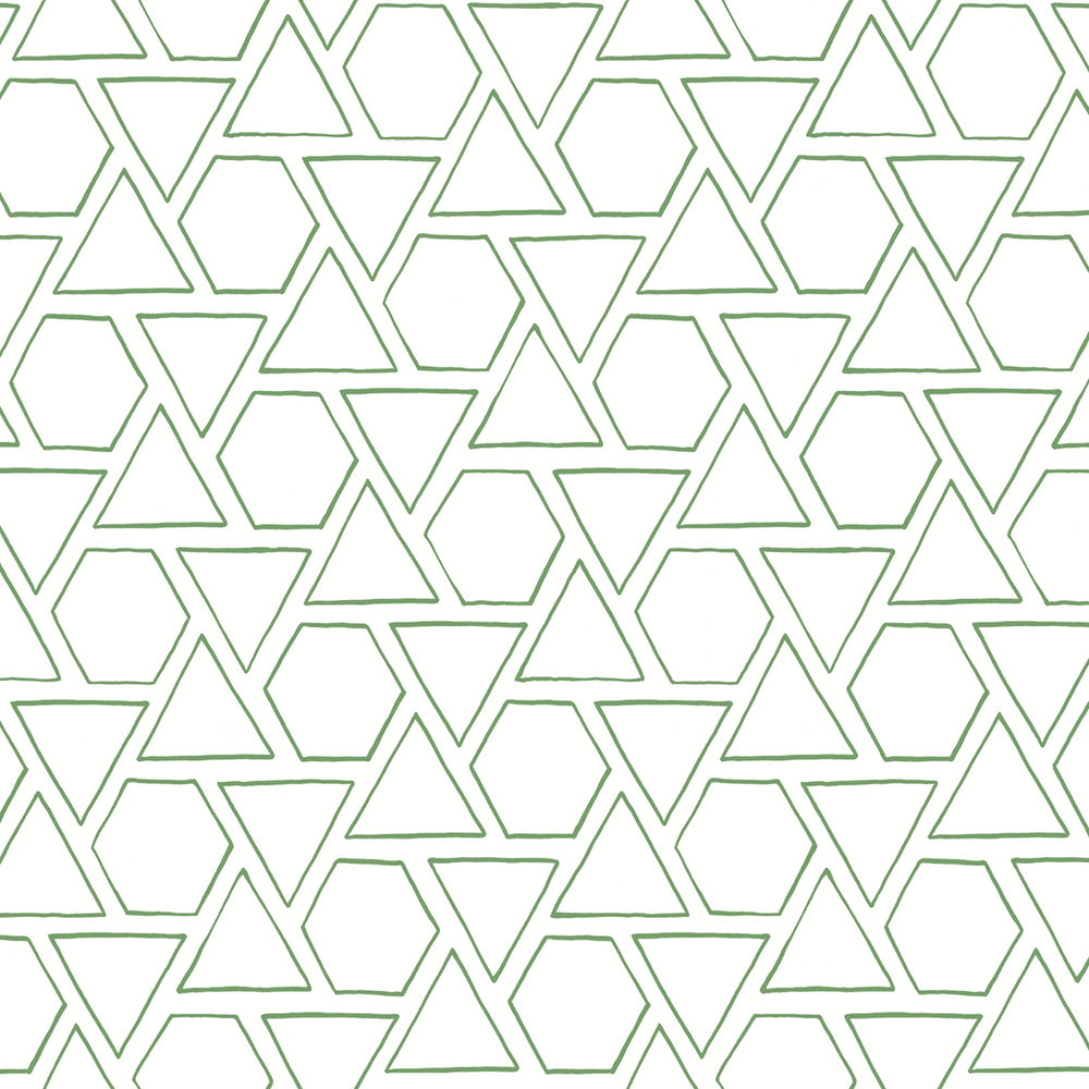 MB30104 green sun shapes geometric wallpaper from the Beach House collection by Seabrook Designs