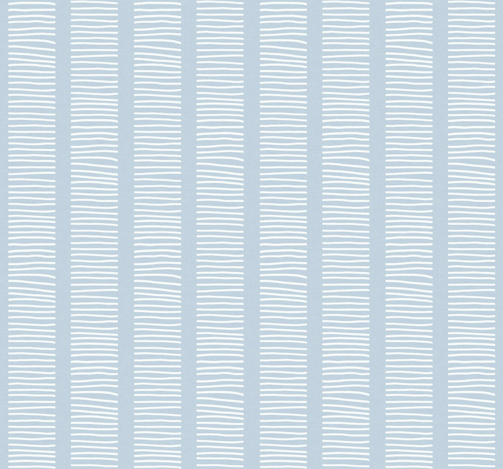 MB30402 blue coastline striped wallpaper from the Beach House collection by Seabrook Designs