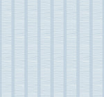 MB30402 blue coastline striped wallpaper from the Beach House collection by Seabrook Designs