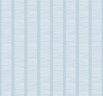 MB30402 blue coastline striped wallpaper from the Beach House collection by Seabrook Designs