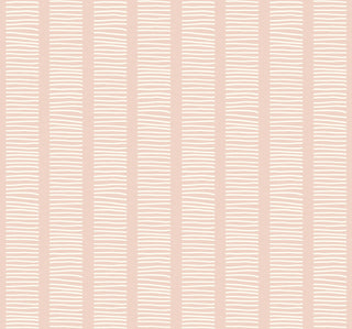 MB30411 pink coastline striped wallpaper from the Beach House collection by Seabrook Designs