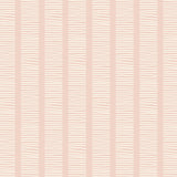 MB30411 pink coastline striped wallpaper from the Beach House collection by Seabrook Designs
