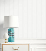 MB30412 gray coastline striped wallpaper accent from the Beach House collection by Seabrook Designs