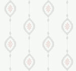 MB30501 sand dollar stripe nautical wallpaper from the Beach House collection by Seabrook Designs