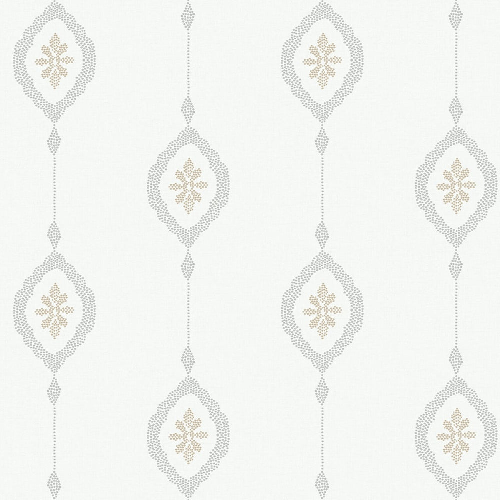 
                  
                    MB30505 sand dollar stripe nautical wallpaper from the Beach House collection by Seabrook Designs
                  
                