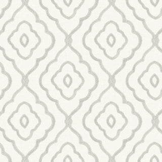MB30905 gray seaside ogee wallpaper from the Beach House collection by Seabrook Designs