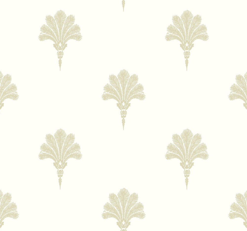 MB31603 tan summer fan coastal wallpaper from the Beach House collection by Seabrook Designs