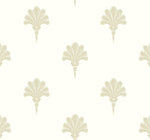 MB31603 tan summer fan coastal wallpaper from the Beach House collection by Seabrook Designs