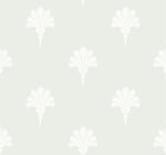 MB31627 white summer fan coastal wallpaper from the Beach House collection by Seabrook Designs