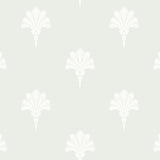 MB31627 white summer fan coastal wallpaper from the Beach House collection by Seabrook Designs