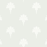 MB31627 white summer fan coastal wallpaper from the Beach House collection by Seabrook Designs