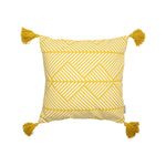 Memphis hand woven throw pillow front from Say Decor