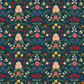 Floral peel and stick wallpaper SD1012 from Say Decor