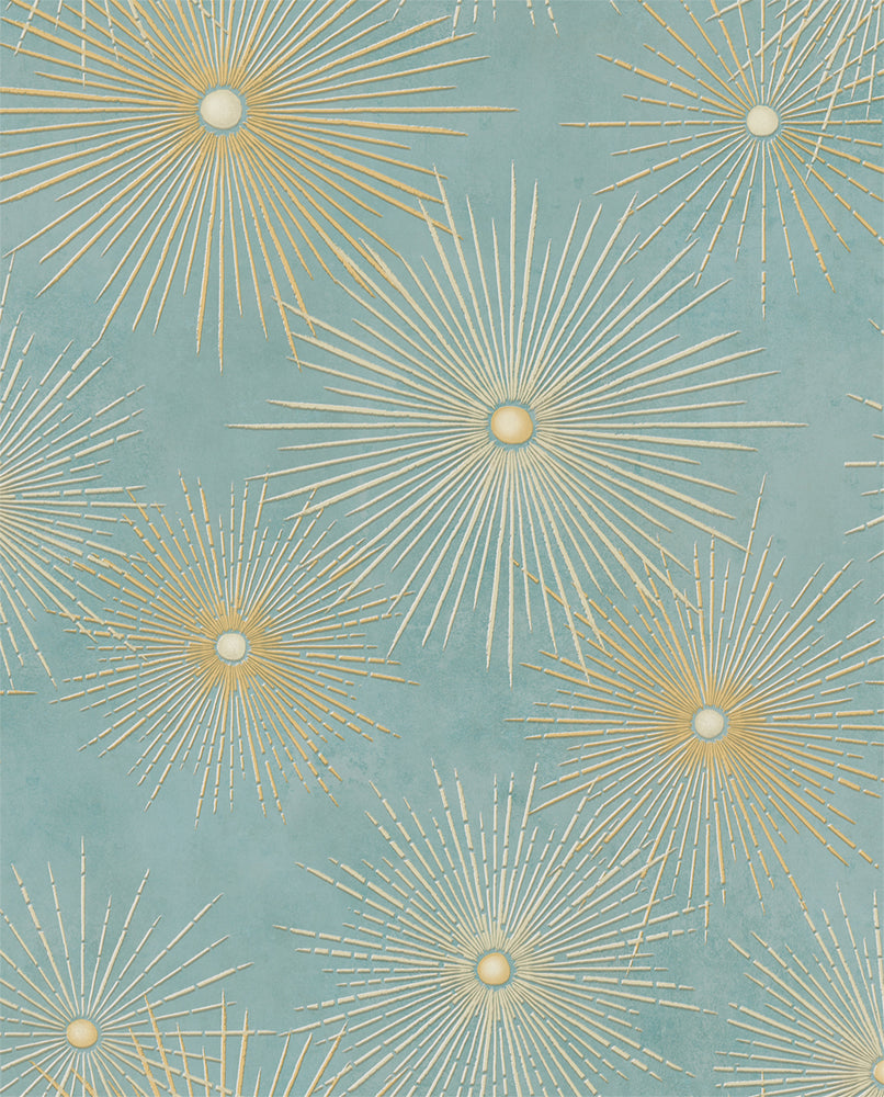 Nouveau Luxe Catwalk Starburst Unpasted Wallpaper