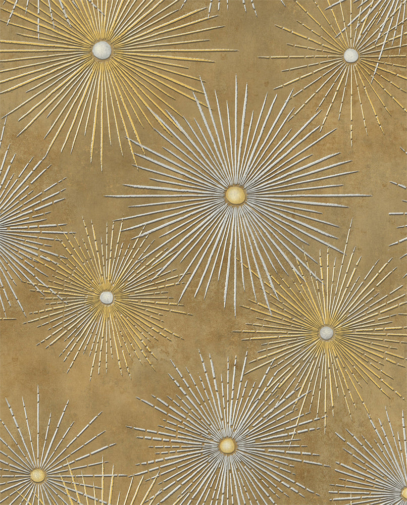 Nouveau Luxe Catwalk Starburst Unpasted Wallpaper