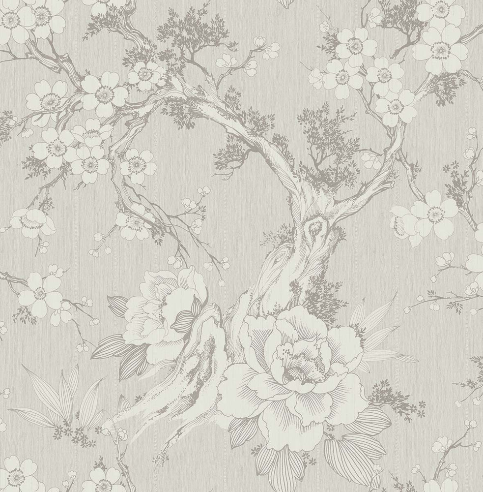 SD80001HN Apara blossom trail floral chinoiserie wallpaper from Say Decor